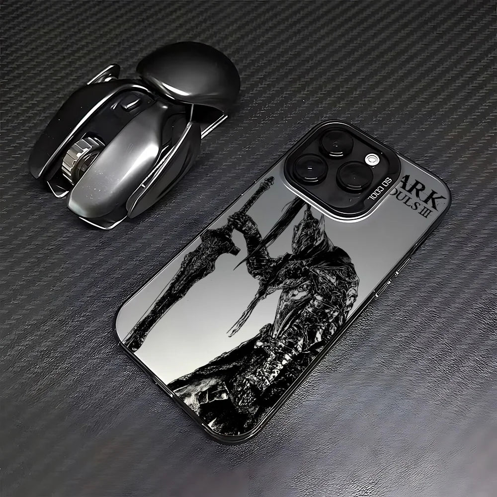 Hot Blood Game Dark Souls Phone Case For iPhone 16e 16 15 14 13 12 11 mini Pro Max X XR XSMAX 8 7 Plus Anti Fall Matte Cover