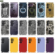 MX005 Sticker Skin for Samsung S26 S25 S24 Ultra Phone Skin Wrap Back Film S26Plus Frame Camera Protective Decal