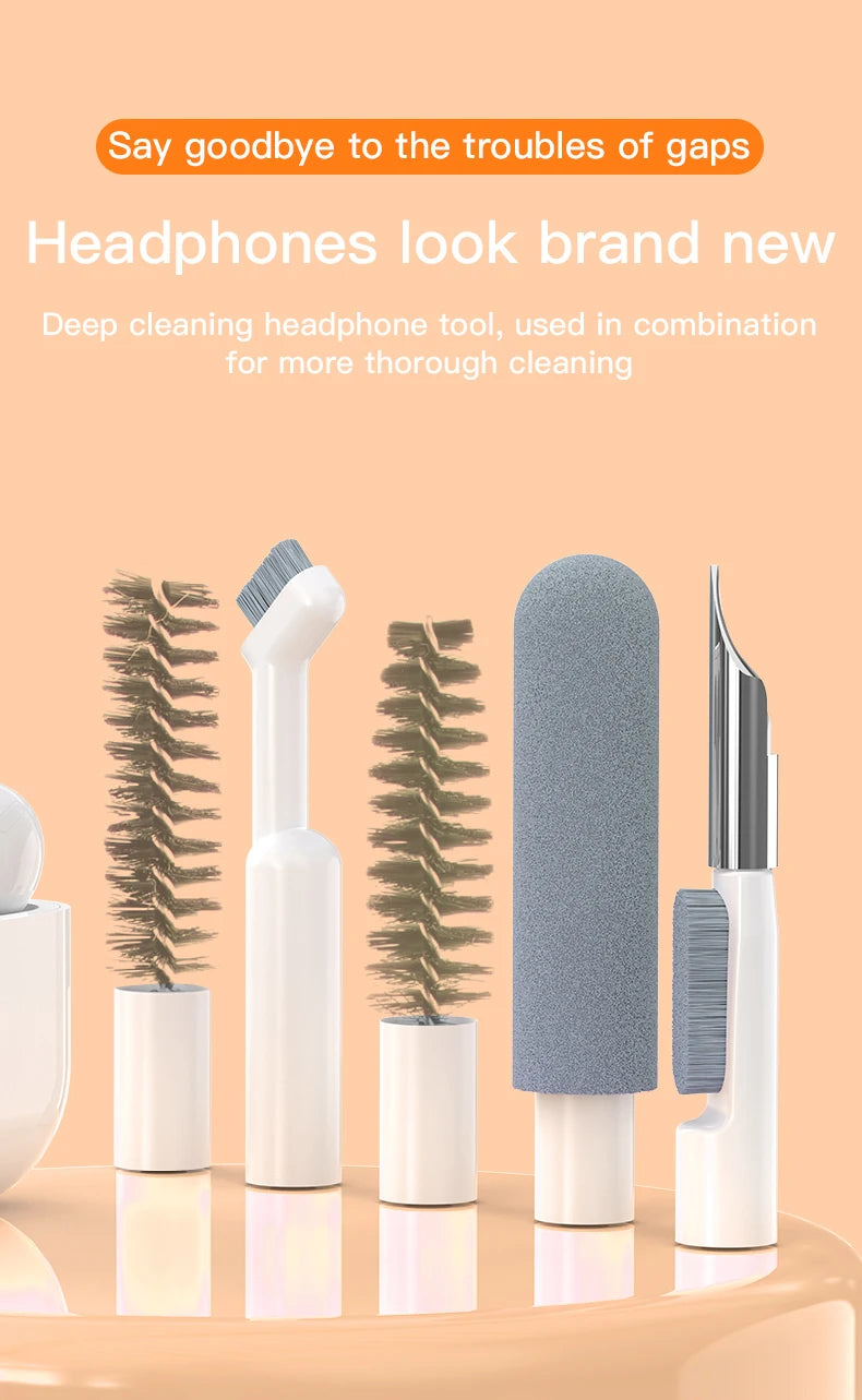 20/32-in-1 Multi-Functional Deep Cleaning Kit for iPhone Ports, AirPods, Keyboard, and Keycap Removal - Precision Tools