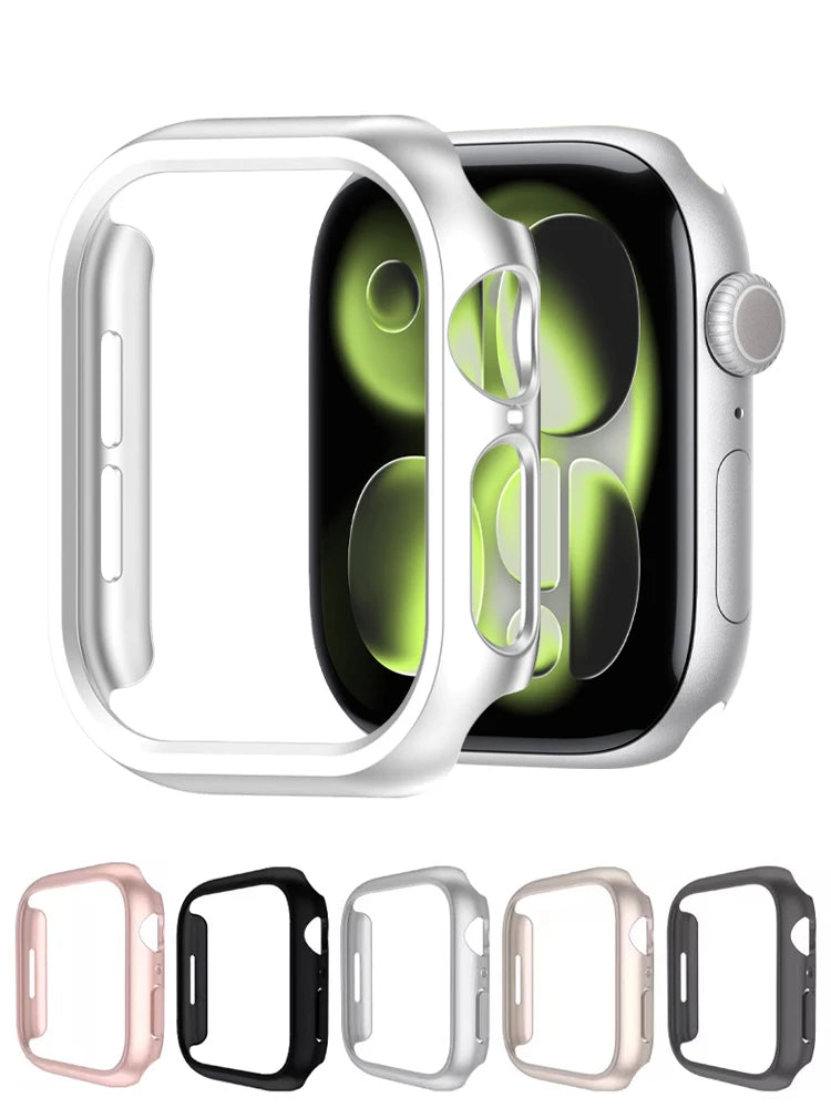 Cover For Apple Watch Case Series 12 11 10 46mm 42mm Accessories Smartwatch Protector Hollow Hard PC Bumper iWatch 11 Protective