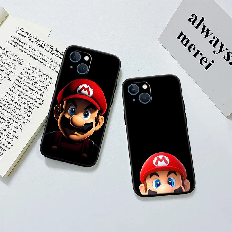 M-Marios New High-End Shell Phone Case for iPhone SE X XS XR 16E 17 11 Pro Max 8 7 6 6s Plus Air