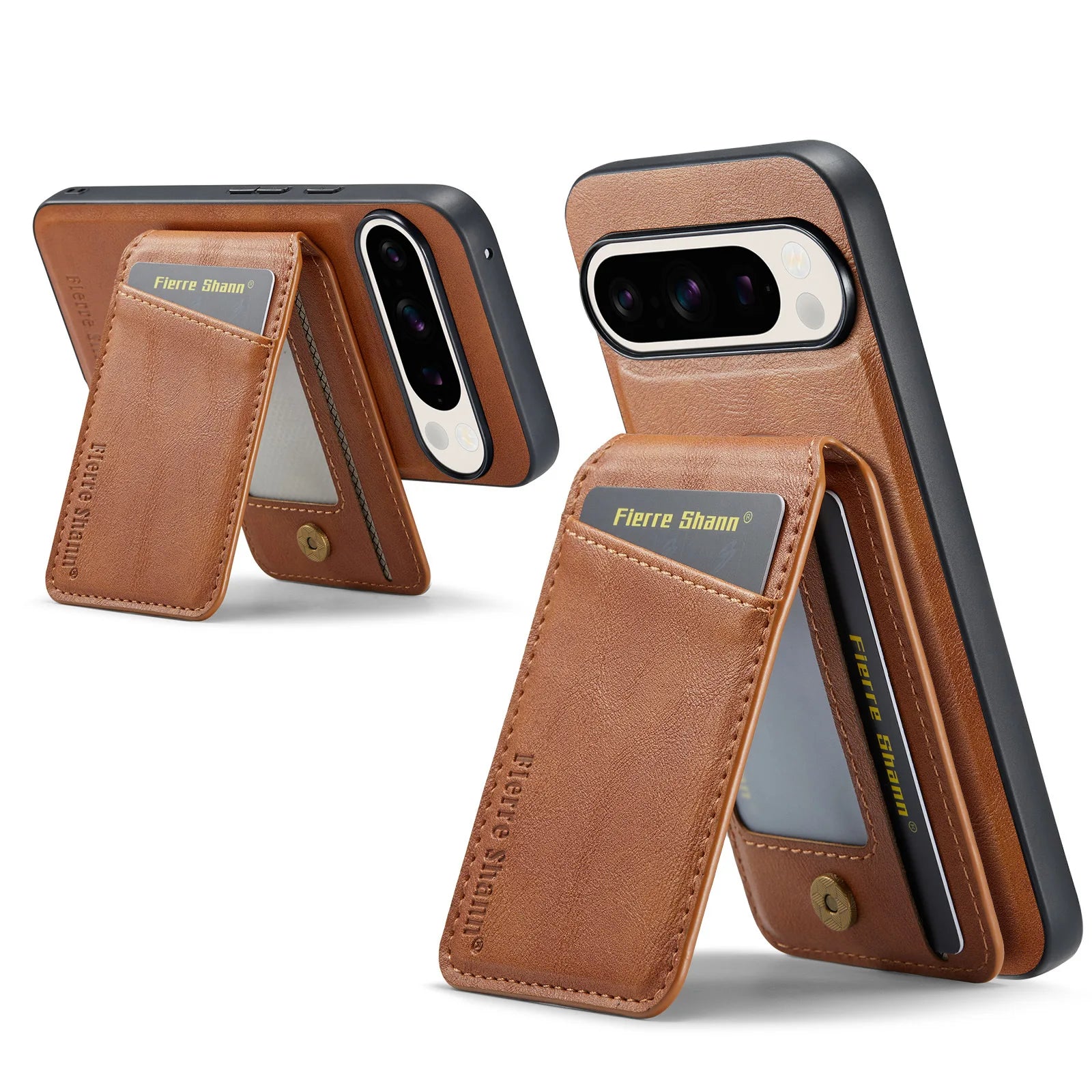 2 in 1 Magnetic Pu Leather Phone Case for Google Pixel 10 9 9Pro XL 8A 8Pro 8 7 7A 7Pro Detachable Wallet Cards Holder Cover