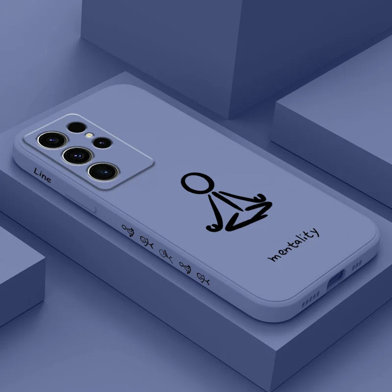 Cultivate Meditation Phone Case For Samsung Galaxy S25 S24 S23 S22 S21 S20 S10 S10E Ultra Plus FE Note 20 Ultra Plus Cover