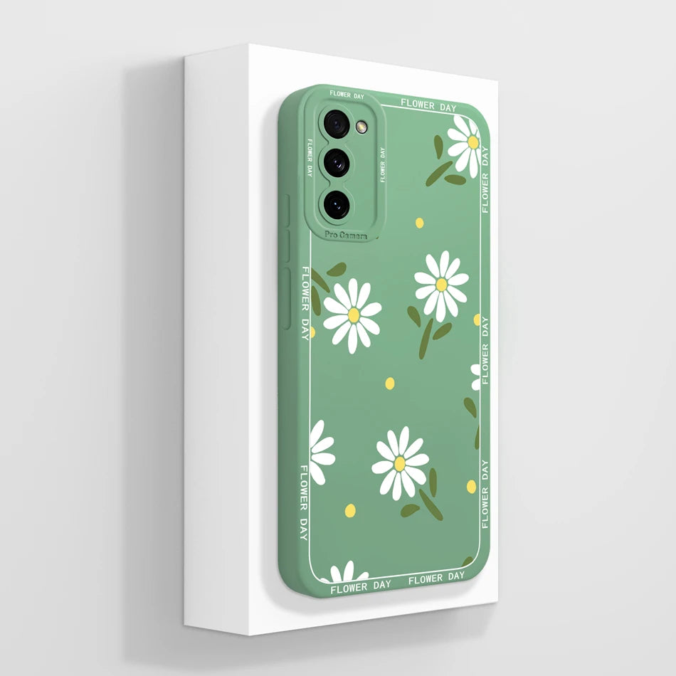 For Samsung S20 FE Ultra Phone Case Cute Back Cover For Galaxy S 20 S20FE S20Ultra Soft Liquid Silicone Full Protection Fundas