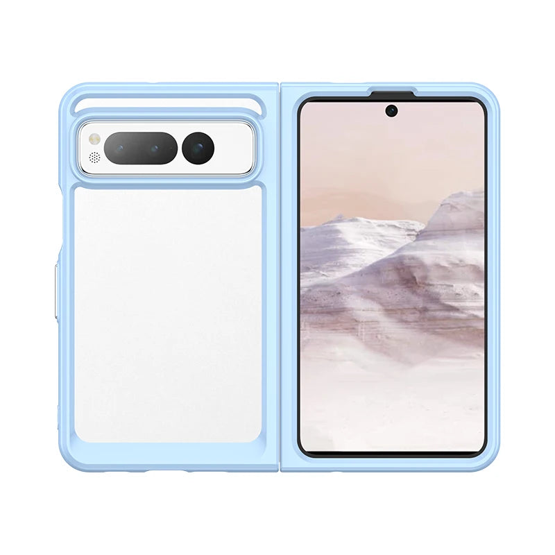 Colorful protective Case For Google Pixel Fold Shockproof Back Cover