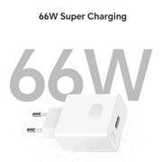 USB Fast Charger 66W Fast Charging QC3.0 EU/US Plug Wall Adapter 6A USB To Type C Cable For Huawei Mate 50 60 Nova 10 Honor 100
