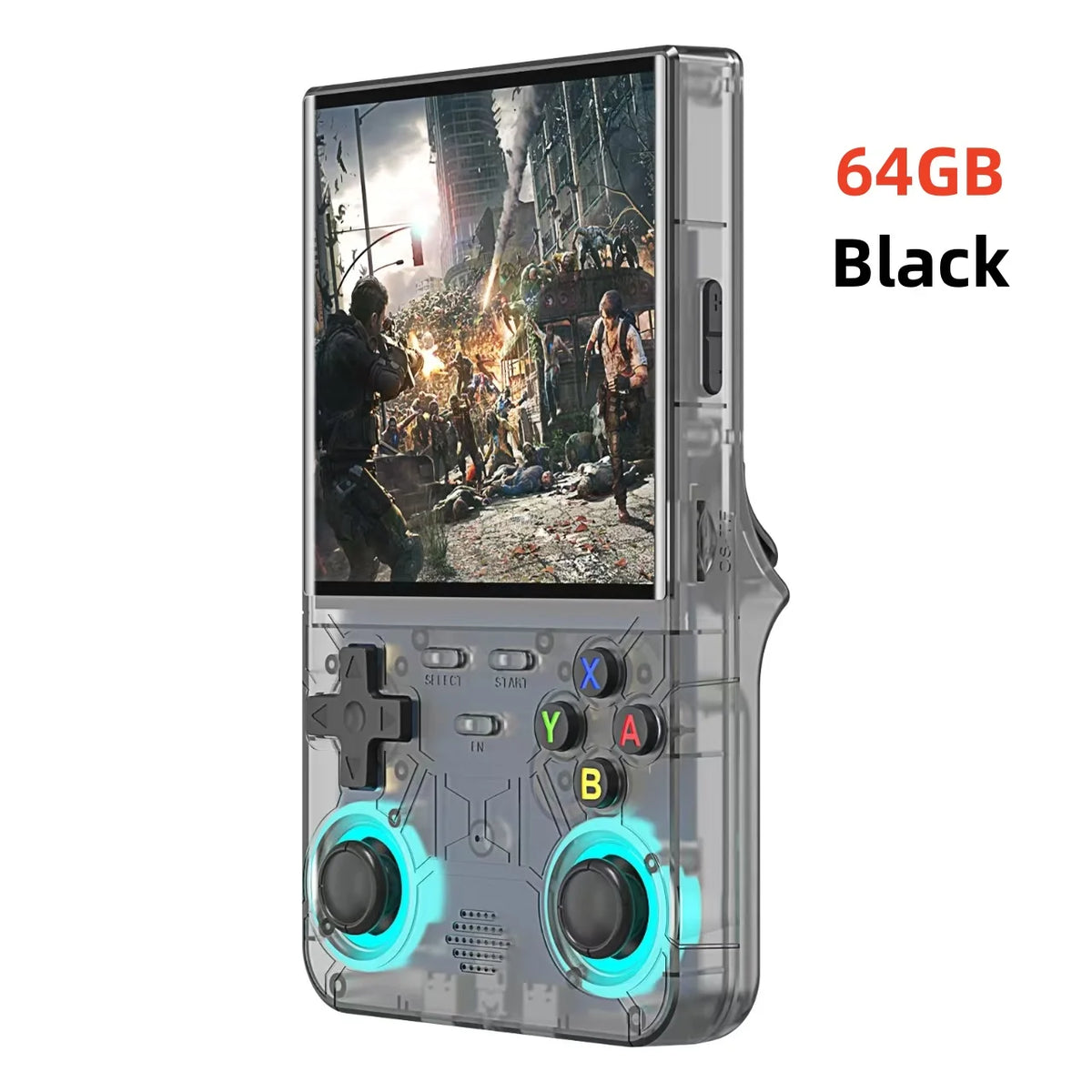 R36 Ultra Handheld WIFI Game Player 4 Inch IPS Screen Open Source Retro Video Player 64G/128G Memory Games