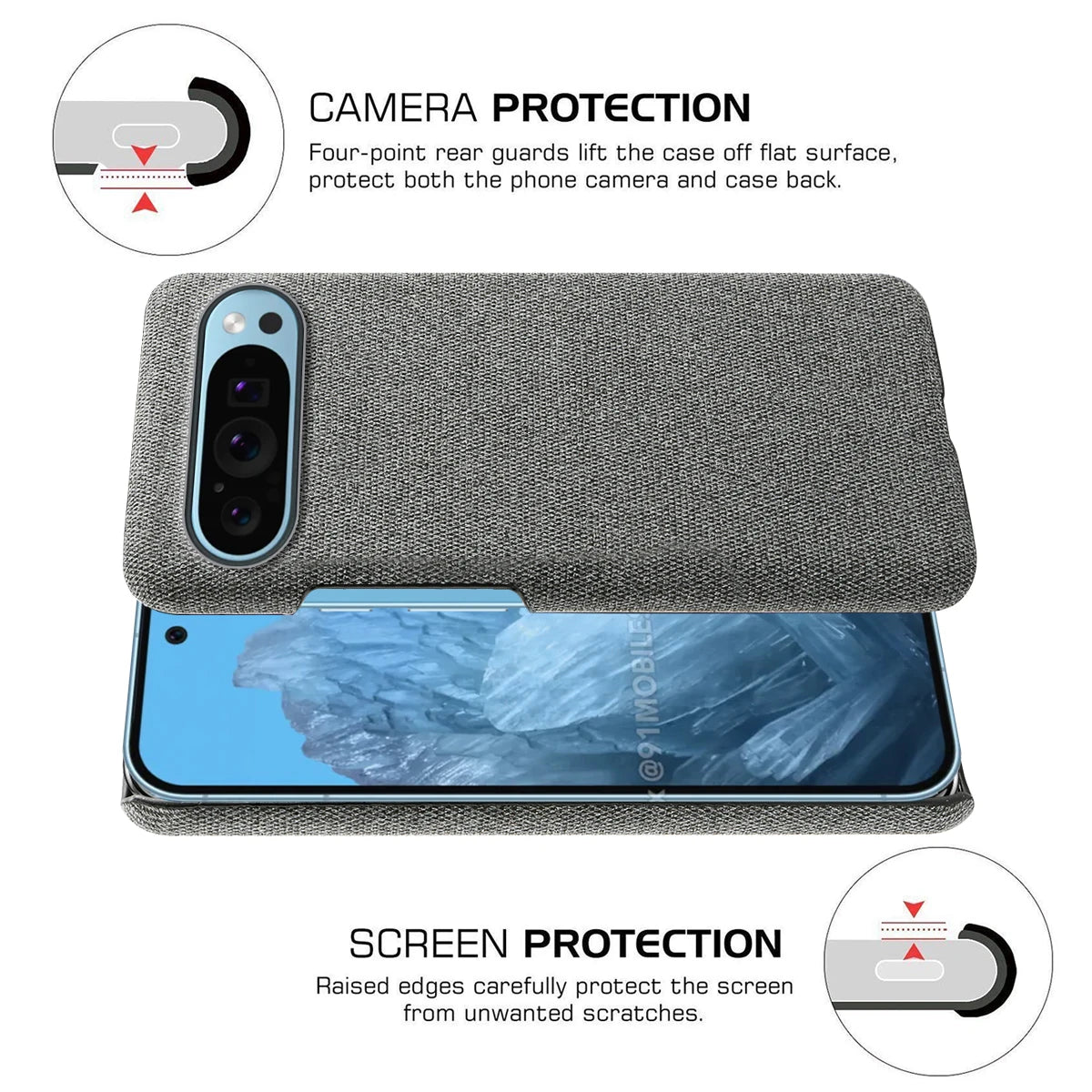 Non-Fingerprint Comfortable Case for Google Pixel 10 Pro XL 10A Pixel10 Pixel 9 Pro Xl 8 8A 7 7A Pixel10a Pixel9 Pixel8 Cover