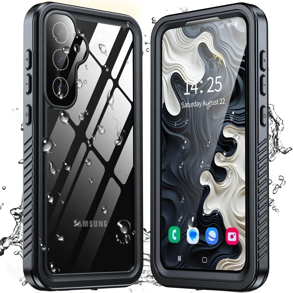 IP68 Waterproof Shockproof Case For Samsung Galaxy S26 S25 S24 S23 S22 S21 Ultra A54 5G Underwater Swimming Phone Luxury Cove