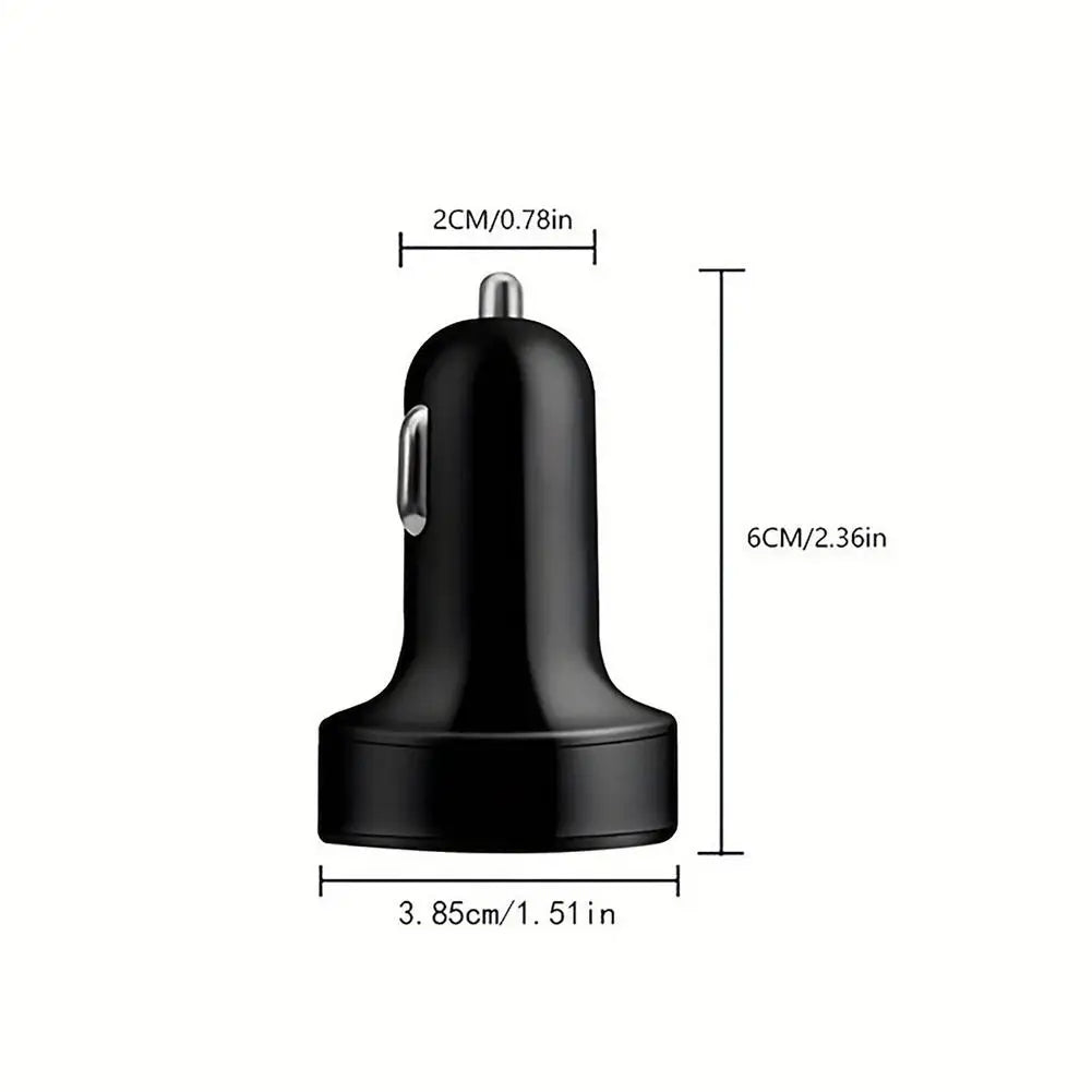 Fast Charging Car Phone Charger Adapter 4 Ports USB Car Charger Type C PD Quick Charge 3.0 Car Charger