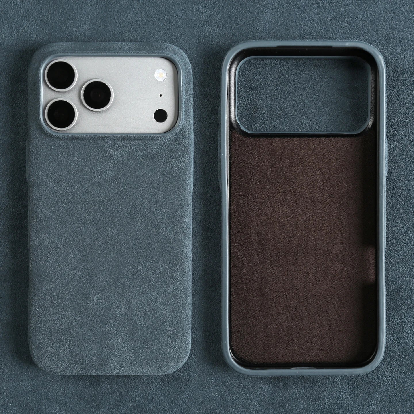 For Alcantara Premium Phone Case For iphone 17 Pro Max Air 16e 16 15 14 Plus 13 12 Mini 11 XR XS Max 7 8 Back Cover Case Shell