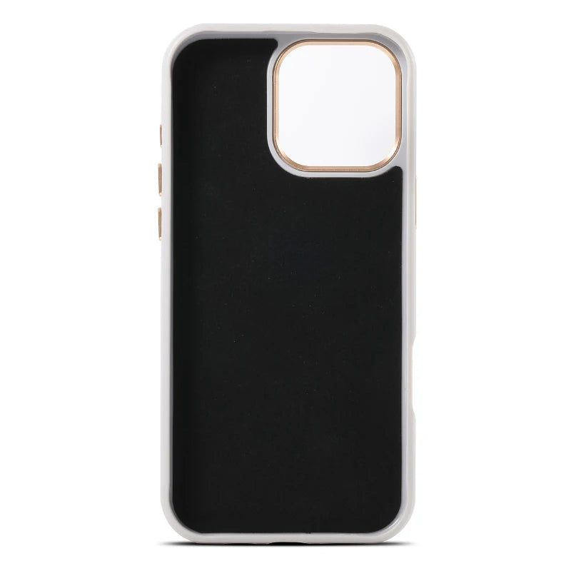 For Magsafe Magnetic Luxury Solid Color Triangle Pattern Phone Case for iPhone 17 Pro Max 15 13 14 16 Pro Max Bumper Back Cover