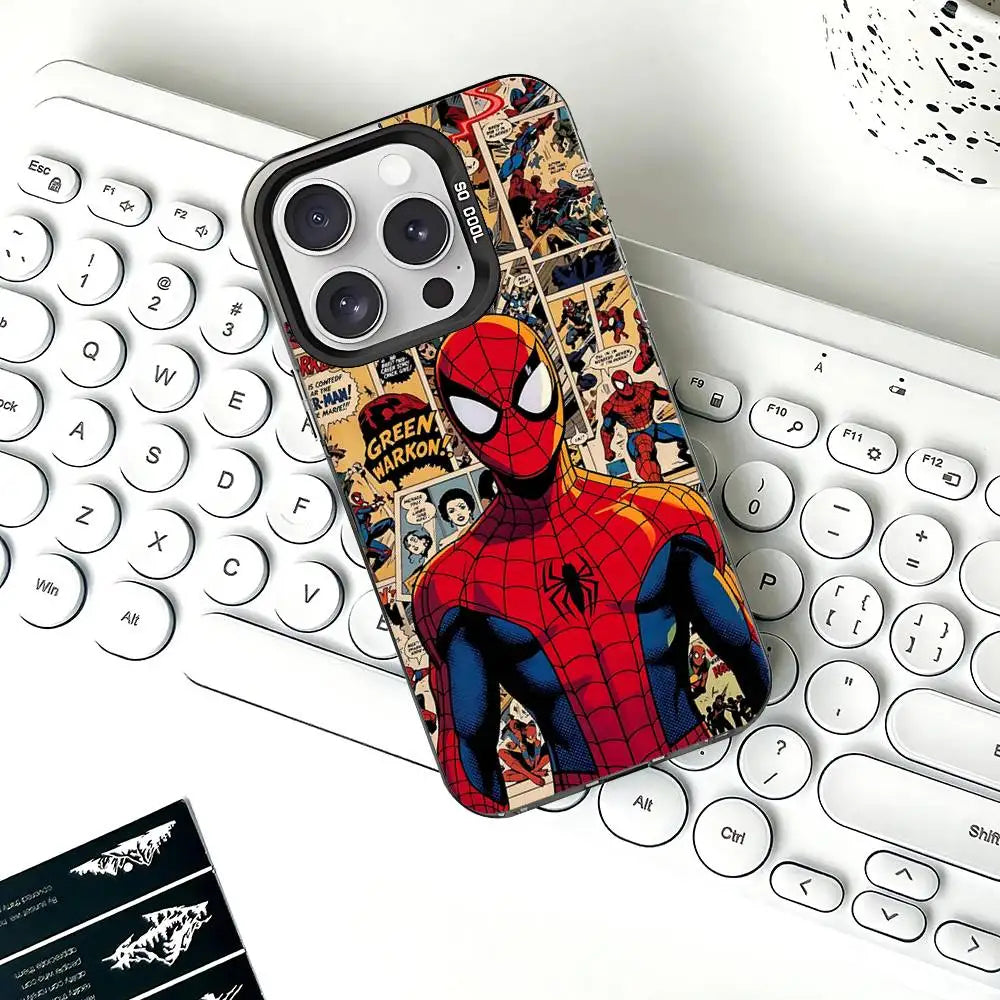 Cool S-Spider-Man-S Phone Case For IPhone 17 16 15 11 12 13 14 Pro Max 16 Plus 12 Mini 7 8 XR XS 15Pro MAX Cove