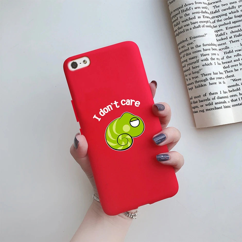 For iPhone 5 5S SE 2016 Case for iPhone 5 S Cover Silicon Cute Painted Case for iphone SE Cover Bumper for iphone 5S Phone Shell