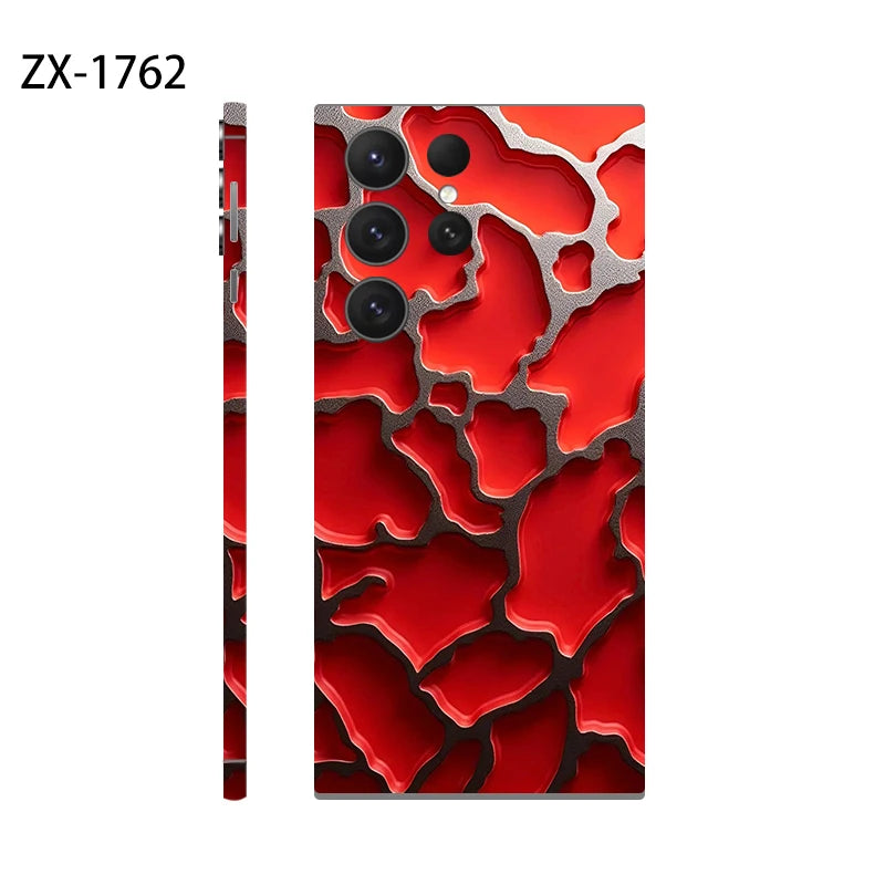 Skin Sticker for Samsung Galaxy S24 S23 S22 S25 Ultra S25 EDGE Decals Back Film Cover Screen Protector Wrap Ultra Thin
