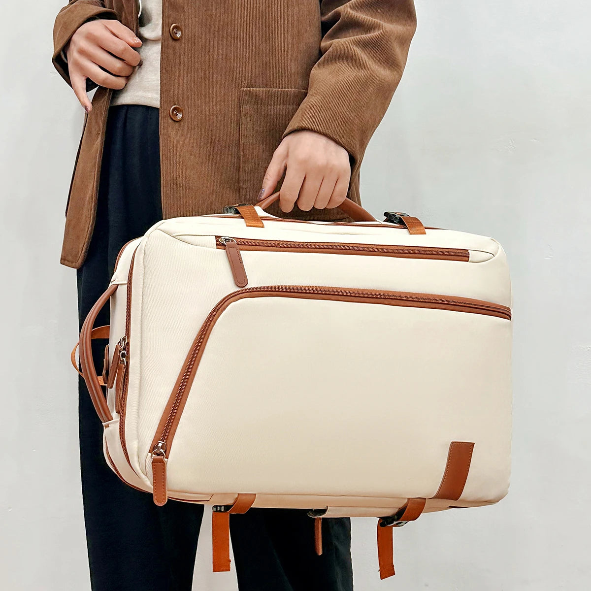 Backpack Unisex New Simple Business Computer Backpack Outdoor Large Capacity Travel Bag Student School Bag Boys