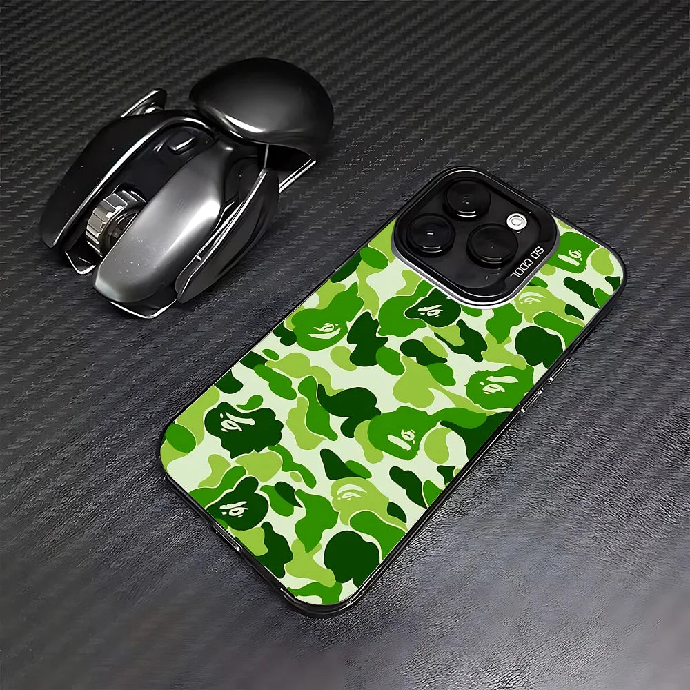 Phone Case for Samsung Galaxy S26 S25 S24 S23 S22 S21 S20 Note20 FE Ultra Edge Plus 4G 5G Anti Fall Cover Fashion BBapeS-Cool