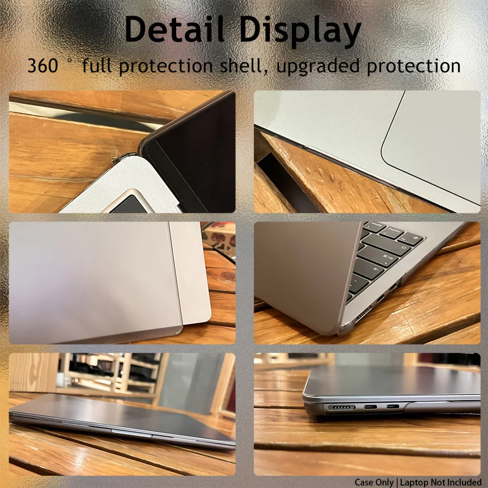 Matte Laptop Case For MacBook Air 13.6 M5 M4 M3 M2 Case MacBook Neo A3404 Pro 13.3 14.2 M5 M4 Chip Air 15.3 13.3 inch Case Cover