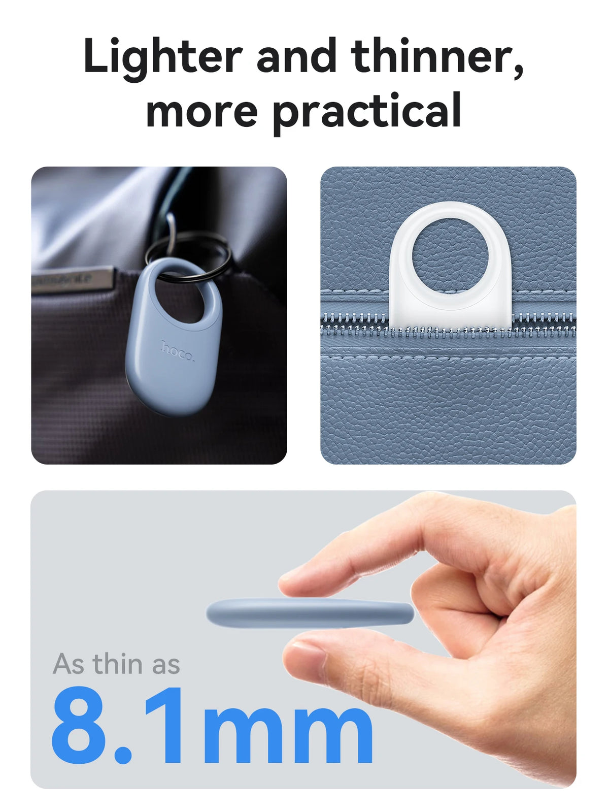 HOCO E94 Airtag GPS Intelligent Positioning Pets Dog Key Trackers Smart Anti-lost Device with Case Tracking Find My Elderly Kids