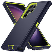 For Samsung Galaxy S25 S24 S23 S22 S21 S20 FE Plus Ultra Note 20 Armor Shockproof Defender Phone Case Hard PC+TPU Back Cover