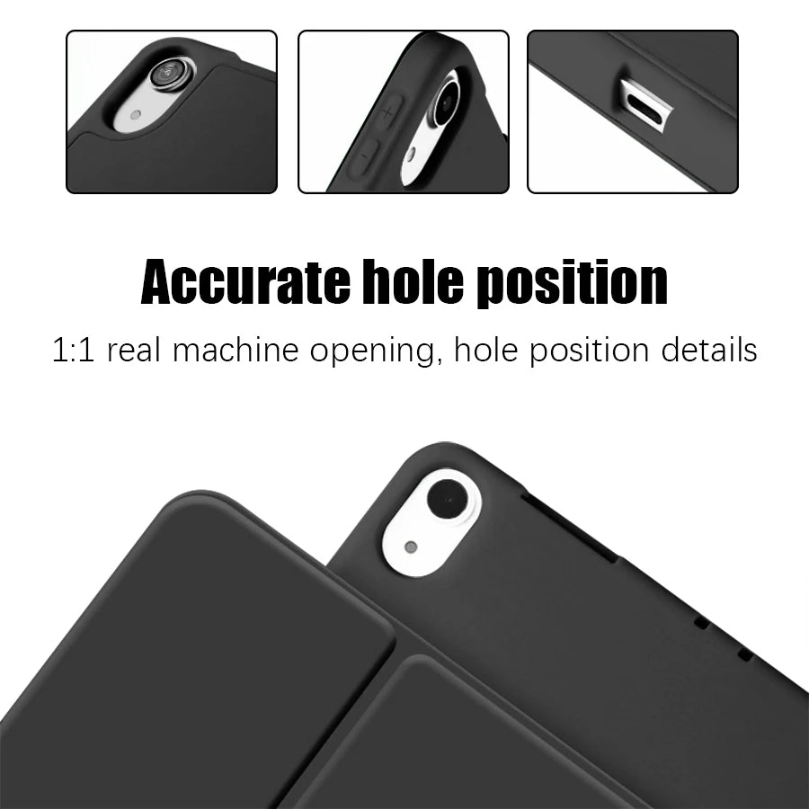 Case For iPad A16 11th 10th Generation Pro 11 13 M4 M5 Pro 12.9 12 9 Air 11 M3 2025 Fund For iPad Air 4 5 7th 8th 9th 10.2 Cover