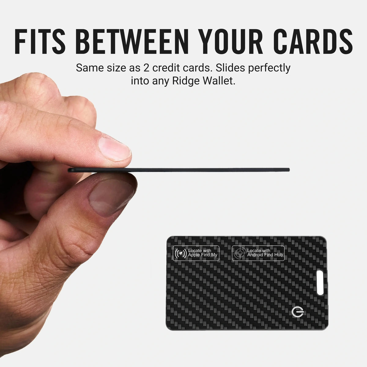 Smart Wallet Tracker Card, Works with Apple Find My & Android Find Hub, IP68 Waterproof Item Locator with 70dB+ Loud Alarm, 3-5 Months Ultra-Long Battery Life, App Notifications, Historical Tracking & Multi-User Sharing