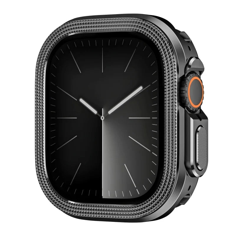 Luxury Titanium Case For Apple Watch 49mm Metal Alloy Armor Drop Resistant Protector Cover Hard Bumper For iWatch Ultra 1 2 3