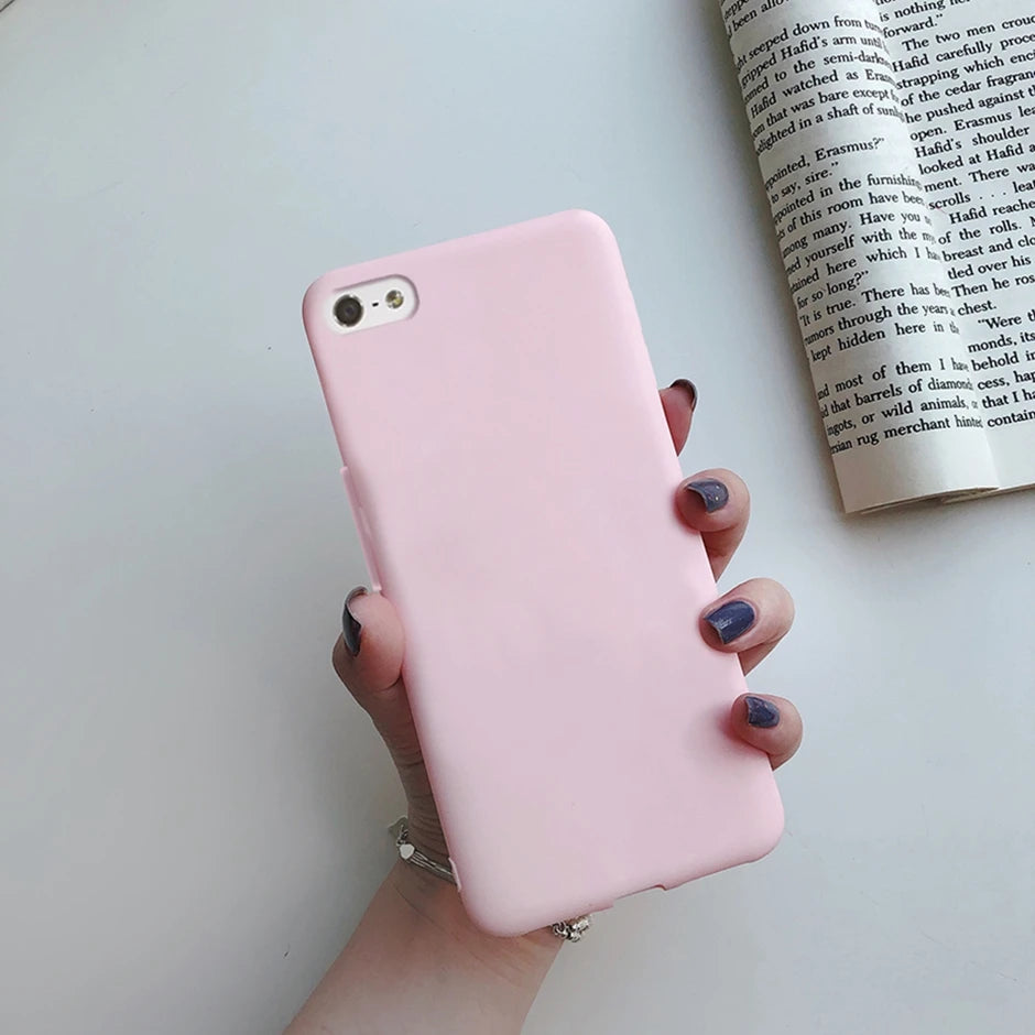 For iPhone 5 5S SE 2016 Case for iPhone 5 S Cover Silicon Cute Painted Case for iphone SE Cover Bumper for iphone 5S Phone Shell