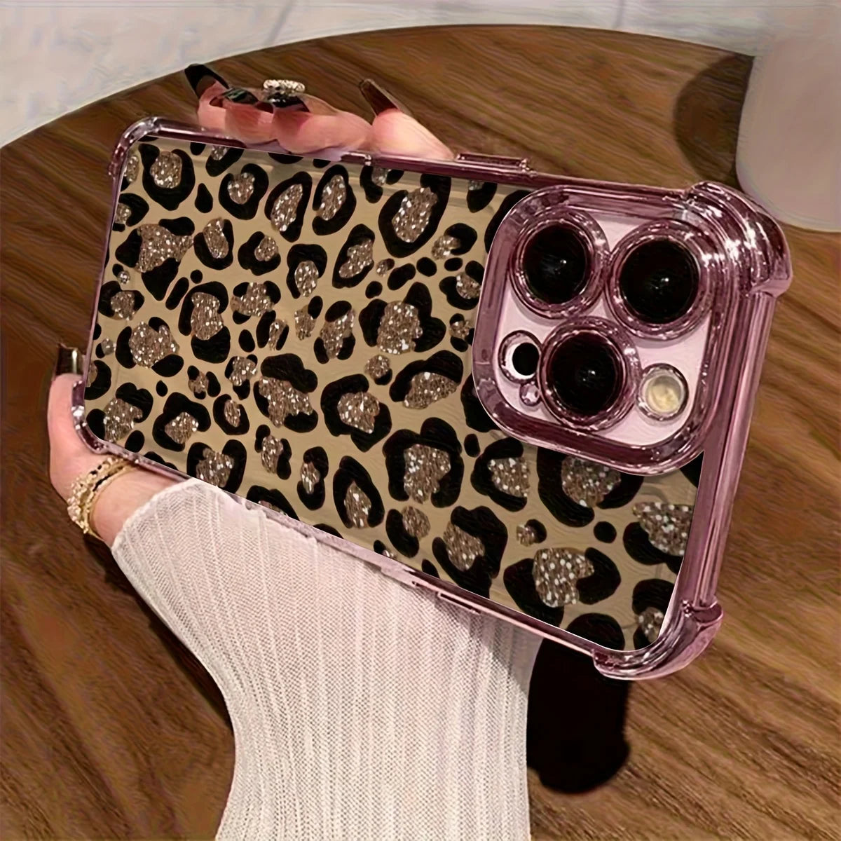 Luxury Personalized Leopard Print Design Phone Case For Samsung Galaxy S25 S24 S23 Ultra S22 S21 Plus FE AntiFall Silicone Cover