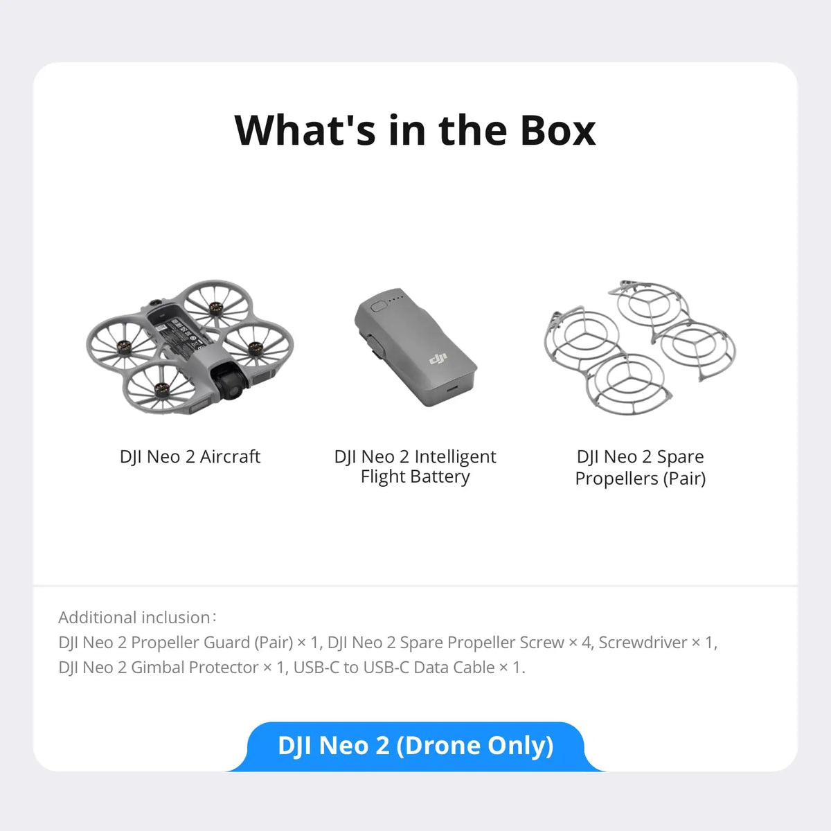 DJI NEO 2 Drones 4K With Camera Palm Takeoff & Landing Gesture Control Smooth Reliable Tracking Lightweight Foldable Mini Neo 2 DJI Drone All-Around Safety & Flexible Flight