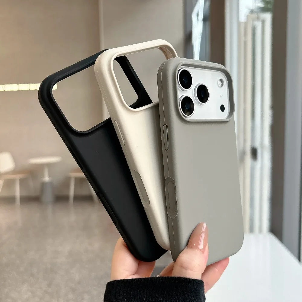 Liquid Silicone Magnetic For Magsafe Case For iPhone 17 Air 17E 16 15 14 13 12 11 Pro Max Plus Wireless Charge Matte Solid Cover