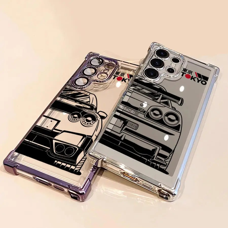 Phone Cover Case for Samsung Galaxy S25 S22 Ultra S24 S25Edge S23 S20 FE S21 Plus J-D-M Dream Car