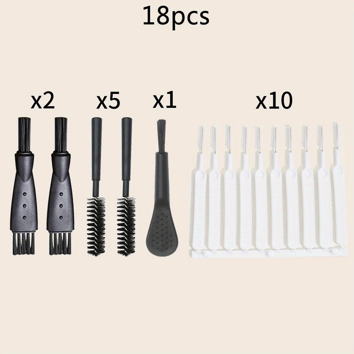 18PCS Universal Phone Charger Port Cleaner, Dustproof USB-C/Lightning Cleaning Brush Set Kit for iPhone SamsungCleaning Tools