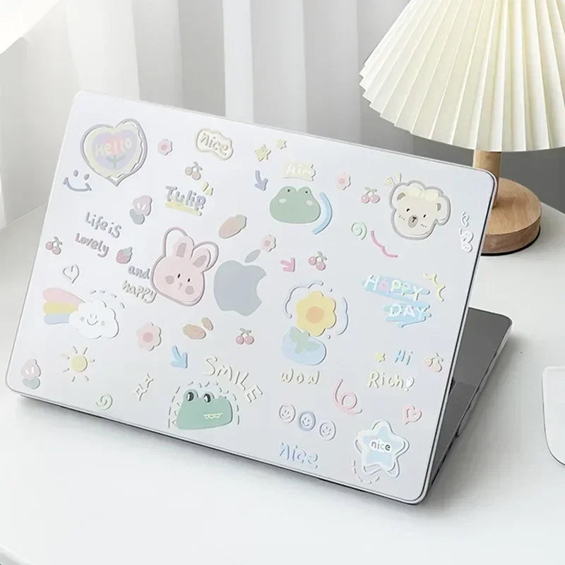 2026 Laptop Cases for MacBook Air 13.6 M4 M5 15 M3 Neo A3404 Ultra Thin Replacement Cover for Mac Book Pro 13 14 16 Accessories