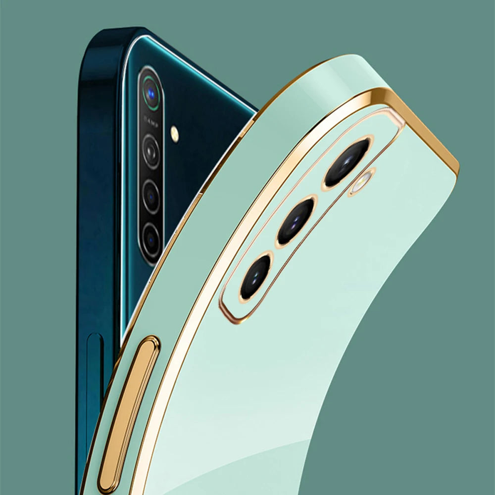 For Samsung Galaxy S23 S22 S21 S20 S22 + 23 S21 Ultra S10 Plus S20 FE S22Ultra S23Ultra S21FE Case Luxury Phone Cover 6D Plating