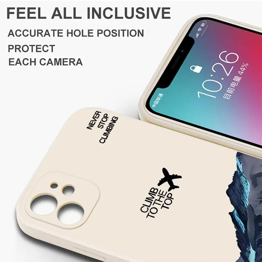 Mountain Scenery Soft Cover Case for Samsung Galaxy S23 S24 S21FE S20 FE S22 Ultra Note 10 20 Ultra S25 Plus S25 Ultra