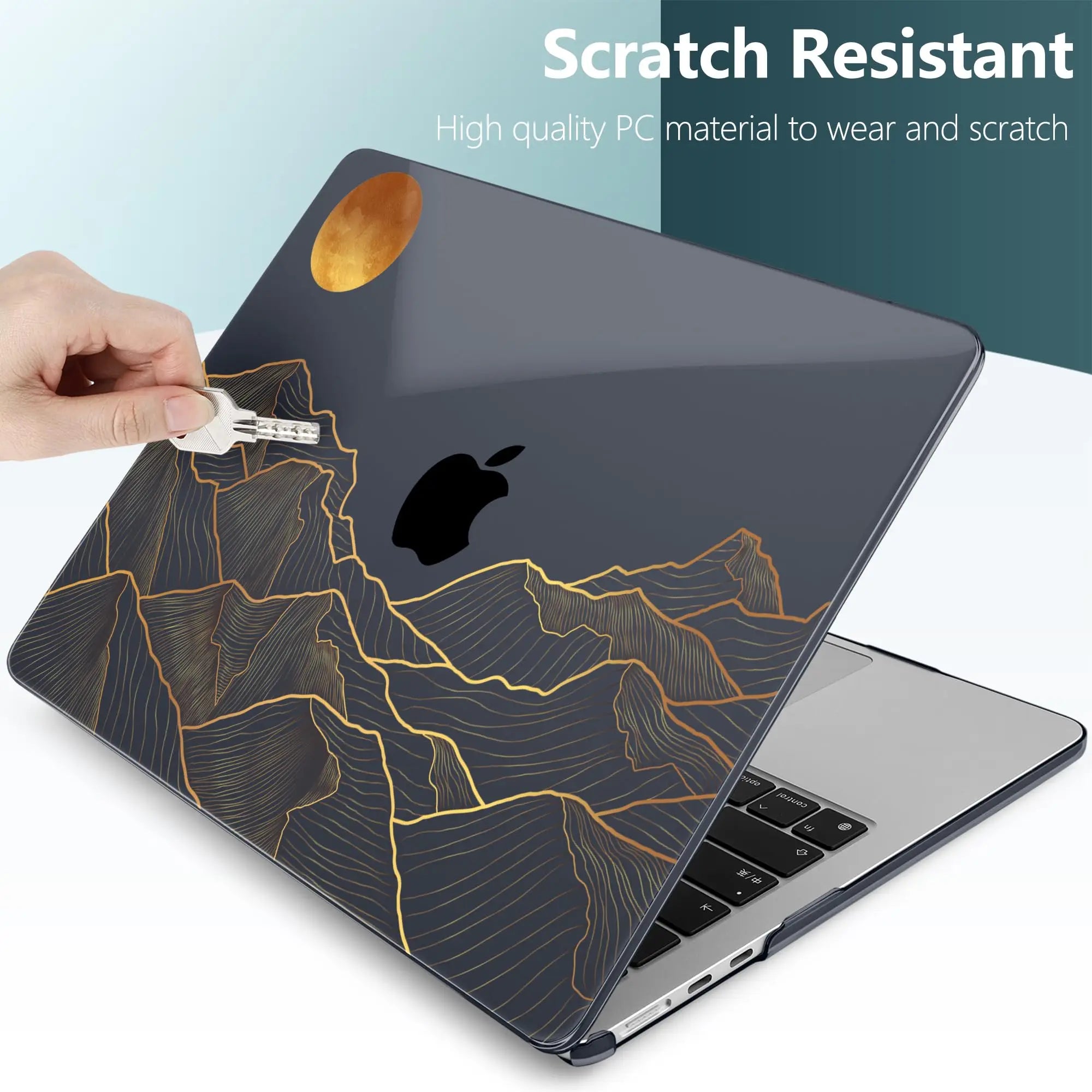 Creative Laptop Case For Macbook Neo 2026 Air13.3 A2337 Pro13.3 A2338 Pro14 A3112 Air13.6 A3113 Air15 Transparent Hard Shell