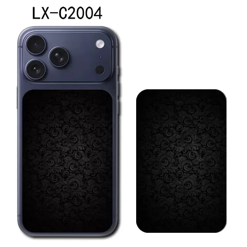 For Apple iPhone 17 Pro 17 Pro Max Half Cover Back Cover Decal Skin 3D Colorful Rear Protective Sticker Film