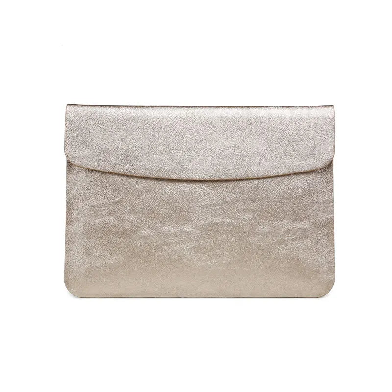 Computer Sleeve Case for ( MacBook Mac Book iPad ) Air M1 M2 13 14 15 6 16 Pro 12 9 11 Inch Cover Bag Pouch Briefcase Leather