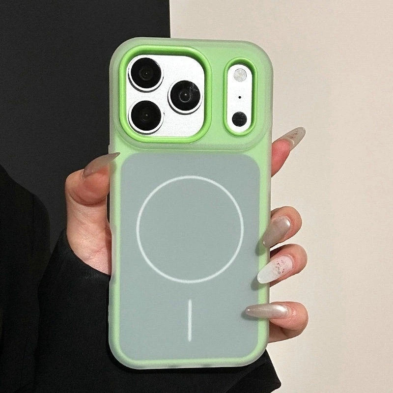 Luxury Magnetic Candy Jelly Color Phone Case For iPhone 11 12 13 14 15 16 17 Pro Max Plus Magsafe Bumper Matte Back Cases Cover