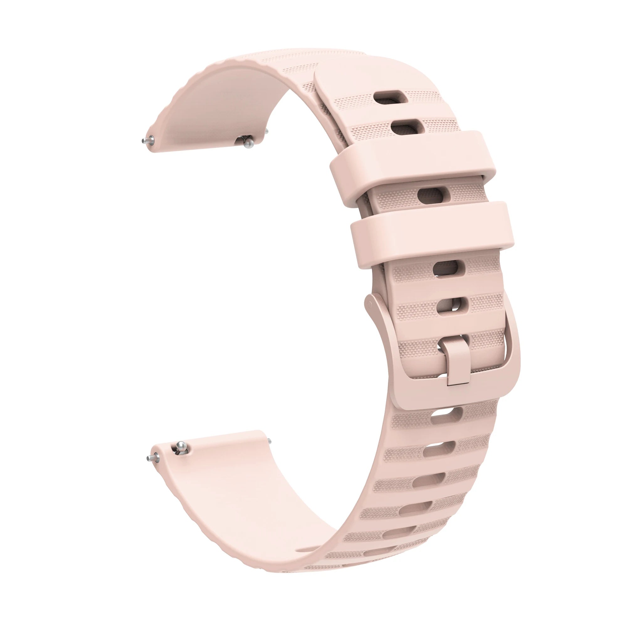 Premium Silicone Watchband WatchStrap Silicone Bracelet Quick Release Rubber Strap WristBand 18mm 20mm 22mm Width Replacement