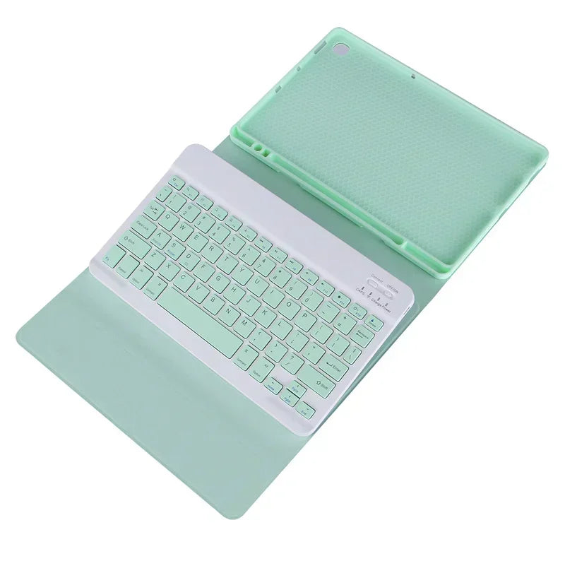 For iPad A16 2025 11th Generation Keyboard Case 11 inch Stand with Pencil Holder for iPad 10th Generation Case 10.9 inch 2022