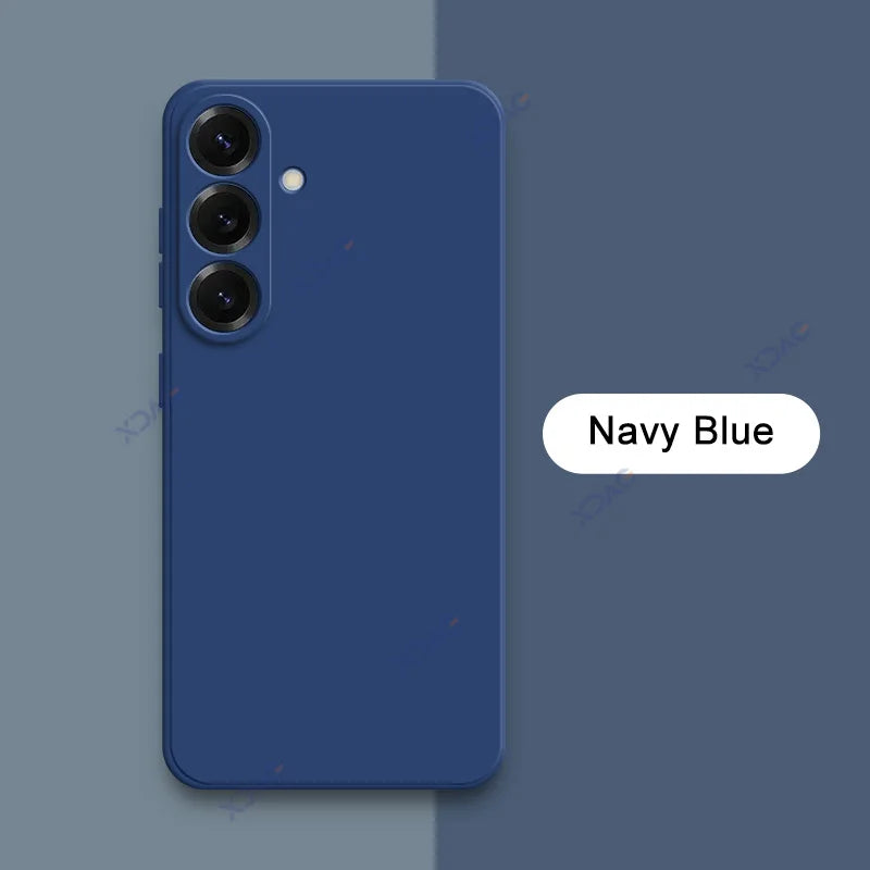 Original Square Liquid Silicone Cute Case for Samsung S26 Plus Ultra Full Protective Cover SamsungS26 S26Plus S26Ultra Phone Bag
