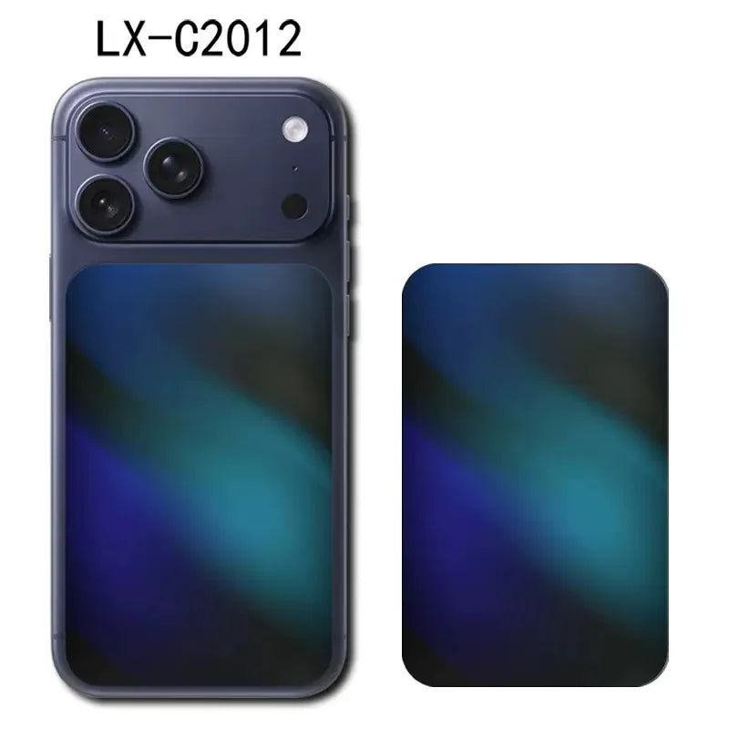 For Apple iPhone 17 Pro 17 Pro Max Half Cover Back Cover Decal Skin 3D Colorful Rear Protective Sticker Film