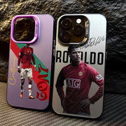 Phone Case For  Famous football players C-CR7 iPhone 17 17e 16e 16 15 14 13 12 11 mini Pro Max Air Plus Anti Fall Matte Cover