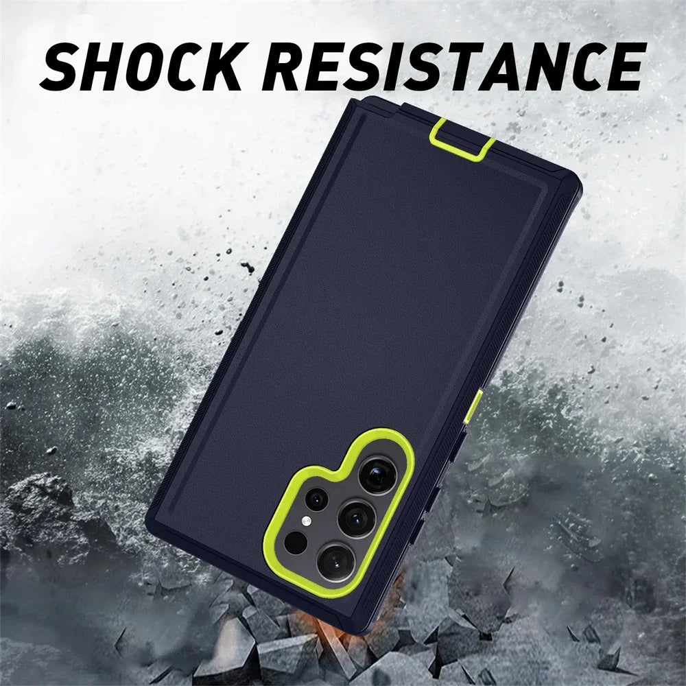 Otter Case Box Defender Armor Case Samsung Galaxy for S25 S24 S23 S22 S21 S20 FE Ultra Plus Military Shockproof Protect Cover