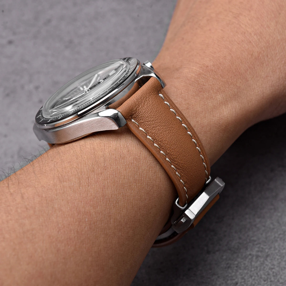 Watch Leather Strap 20mm 22mm Quick Release Smooth Leather Watchband Men Women Watch Band Accessories