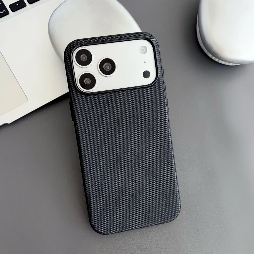 Magnetic TechWoven Case For iPhone 18 17 Pro Max 16 15 14 Plus For Magsafe Wireless Charging Technology Woven Shockproof Cover