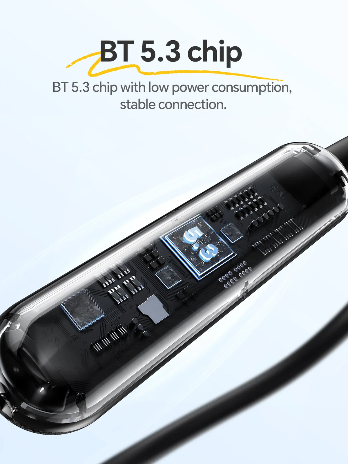 HOCO ES70 Neckband Headsets Bluetooth Wireless Headphones Outdoor Sport Earphones Portable Hifi Sounds Earbuds With Microphone