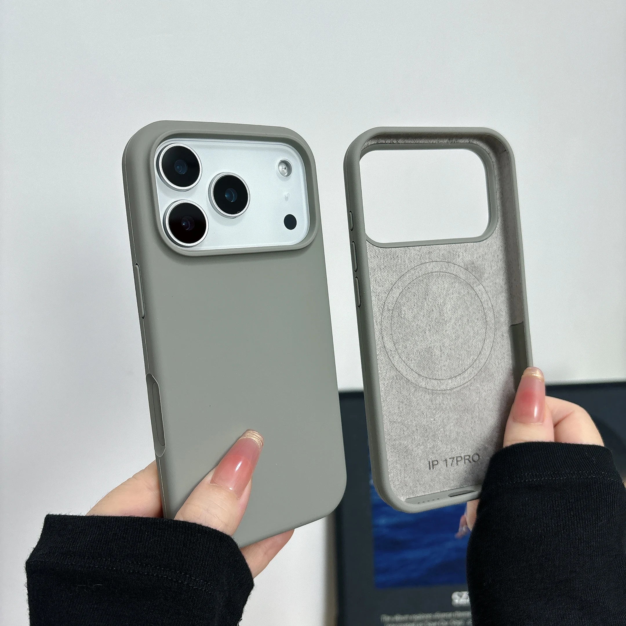 Liquid Silicone Magnetic For Magsafe Case For iPhone 17 Air 17E 16 15 14 13 12 11 Pro Max Plus Wireless Charge Matte Solid Cover